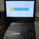 12" Portable DVD Player with 5-Hour Rechargeable Battery, 10.1" HD Swivel Display Screen, Support CD/DVD/SD Card/USB, Car Headrest Case, Car Charger, Last Memory Valentines