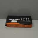 Heated Gloves for Men Women Heated Gloves Rechargeable with 3 Levels Temperature Control Heating Glove Women Men Suitable for Arthritis Raynaud's Alleviate Cycling Skiing (Black, L)