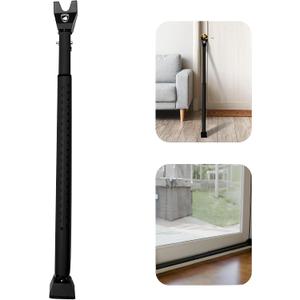 Sliding Door Security Bar, Door Jammer 2-in-1 Adjustable, Door Stoppers Security 40 Different Adjustments, by Guard Dog Security