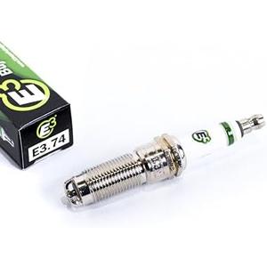 E3 Spark Plugs E3.74 Durable, High-Performance, and Versatile Premium Auto Spark Plug with Patented DiamondFire Technology, Pack 2