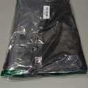 HDE Women's Faux Leather Pants High Waisted Straight Leg Trousers with Pockets (Black), XL