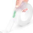 EZlifego Double Sided Tape Heavy Duty(Extra Large 16.5FT), Nano Adhesive Mounting Tape Wall Decor,Sticky Picture Hanging Adhesive Strips Poster Tape