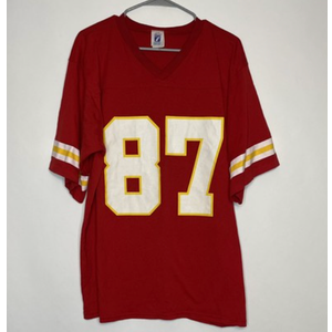Vintage Logo 7 NFL 87 Chiefs T Shirt Jersey Men's Size 
 3XL