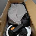 Portable Sauna with Red Light - Steam Sauna for Home, Folding Chair, Remote Control, 2.6 x 2.6 x 6.0, Black