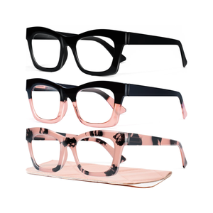 CCVOO Stylish Reading Glasses for Women, Eyeglasses, Blue Light Readers for Women, Computer Eye Glasses, Cheaters +3.0