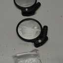 Bike Mirrors,Bike Bar End Mirror, HD Glass Convex Lens Bicycle Rearview Mirror, Safe Cycling Rearview Mirror, Easy to Install (3" for Flat or Drop Bar Bike 2PCS)