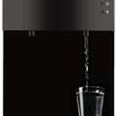 Frigidaire EFWC498 - Top Loading Cooler Dispenser -Hot & Cold Water - Child Safety Lock - Innovative Slim & Sleek Design, Holds 3 or 5 Gallon Bottles - Black
