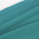 25 x Peomeise 25pcs Turquoise Spandex Chair Sashes with Buckle Slider for Wedding, Party Decoration