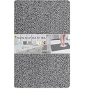 Nonslip Bathtub Mat, Anti Slip Bath Mat 0.4" Thick, Quick Dry Bath Tub Anti Slip Shower Mat, Loofah Non-Slip Bath Mat for Tub Bathroom Pool Kitchen Entryway Home Hotel(Banana 16x24)