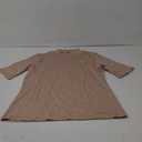 LIYOHON Womens Tops Dressy Casual Mock Turtleneck Business Short Sleeve T Shirts Going Out Tops 2025, Size XL