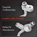 A-Premium A/C Liquid Line Hose Assembly Compatible with Audi | for Audi A4, A4 Quattro, 2002 2003, Condenser to Evap