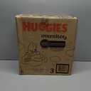 Huggies Size 3 Overnites Baby Diapers: Overnight Diapers, Size 3 (16-28 lbs), 132 Ct (2 Packs of 66)