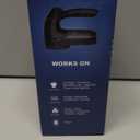 PKBD IPX6 Waterproof Washable Electric Fabric Shaver and Lint Remover, Rechargeable Sweater Defuzzer with 3 Free Extra Blades, Quickly and Effectively Remove Fluff,Fuzz,Bobbles for Clothes, Dark Black