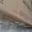 Twin Over Twin Over Twin Wood Bunkbeds with Ladder & Guardrails, Triple Bunk Bed w/Detachable Bunk Bed for Dorm, Bedroom,Guest Room,No Box Spring Needed,Easy Assembly, Black