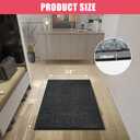 Kuyal Front Door Mat, 2'x3' Indoor Outdoor Entrance Mats, Commercial Floor Inside Outside Entrance, Heavy Duty Durable Welcome Mat, Rubber Backing Non Slip Outdoor Mats for Entryway,Dark Gray, 24" x 36"