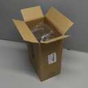 Kenond 50 oz Rabbit Water Dispenser,Gravity Dog Water Bowl Dispenser for Cage,Auto Water Bottle for Ferret,Cat,Dog and Other Animals, Compatible with Widemouth Cages, Wire Cages and Crates(Gary) (Gray)