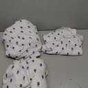 Great Bay Home Twin Size Microfiber Sheet Set - Purple Striped 3-Piece Bed Sheets - Ultra-Soft and Smooth Brushed Microfiber Bedding (Lavender Purple Stripe)