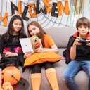 3 x Funny Halloween Card for Dog Lover, Cute Dog Halloween Card Gifts for Kids Friends Family, Trick Or Treat Dogs Cards, Happy Howl-o-Ween. (901)