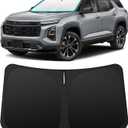 INSAUTO Custom Fit Windshield Sun Shade Accessories for Chevrolet/Chevy Equinox 2025 2026 (EV Not Fit), Foldable Front Window Sunshade, UV & Heat Reflector, Keeps Interior Cool, Includes Storage Bag