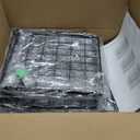 3-Pack Stackable Can Rack Organizer for Pantry, Adjustable Can Holder for Various Ounce of Cans up to 90, Rolling Can Dispenser for Canned Food Soup Goods Storage in Kitchen Cabniet, 2 Tier, Black