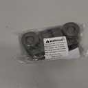 W10195416 Dishwasher Wheels Lower Rack Compatible with Kitchenaid Whirlpool Maytag Kenmore Dishwasher Replacement Parts W10195420 AP5983730 PS11722152 Upgraded Lavavajillas Rack Lower Wheels 4 Pack