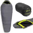 ALPS Cedar Ridge Alloy 20 Sleeping Bag – 20 Degree Camping Sleeping Bag with PolyLoft Insulation, Durable Polyester Shell, Two-Layer Construction & Stuff Sack for Camping & Travel, One Size