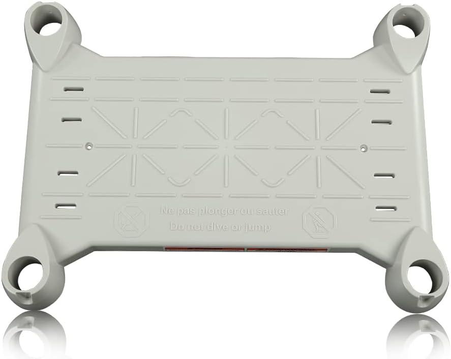 G-PLUS Products Platform, Fit Above Ground BiltMor Swimming Pool Step Grey
