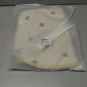 LEGDOR Car storage bag Cartoon bear Car seat back multifunctional storage Rear seat storage hanging bag Car hanging storage bag (Offwhite)