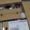 MOUNTUP Universal Speaker Stands Pair 28.3" to 37.4" Height Adjustable Floor Speaker Stands, Holds Bookshelf & Satellite Speaker Large Speaker, Up to 22LBS Cable Concealing 9.8" Plate Black MU9132-L