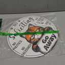 Funny Cat No Soliciting Wood Hanging Sign for Front Door, Cat Gifts House Welcome Sign