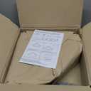 Fabric Wall Corner Shelf with Hooks, 2PCS Wooden Cubicle Organizer Storage Shelf with Hangers Cubicle Accessories for Women Men Desk Work/Office Decor - Space Saving - No Drill Istall