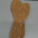 Endoto Cork Insoles for Hey Dude Men's Wally Shoes Replacement, Footwear Inserts Comfortable & Light-Weight, US Size:M9 / EU Size:42