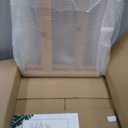 Mkono Plant Stand Mid Century Wood Flower Pot Holder (Plant Pot NOT Included) Modern Potted Stand Indoor Display Rack Rustic Decor, Up to 12 Inch Planter, Natural