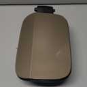 Fuel Tank Door Cap for Volkswagen Passat 2011-2018 Fuel Filler Flap Cover Bolt Type No.561809857B Gold Tone ABS Fuel Filler Door Gas Cap