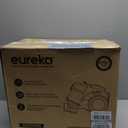Eureka Bagless Canister Vacuum Cleaner, 1100W High Power Vacuum Cleaner for Carpets and Hard Floors HEPA Filter Extension Tube 2-in-1 Crevice Tool Floor Nozzle, NEN121WH