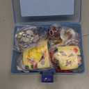 Elfnico Bey Battling Top Burst Gyro Toy Set 4 Spinning Tops 2 Launchers Combat Battling Game with Portable Storage Box Gift for Kids Children Boys