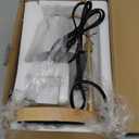 Candle Wax Melting Lamp, Easy to Use GU10 Bulb Candle Wax Warmer Lamp Flameless Efficient Dimmable with GU10 Bulb for Bedroom (EU Plug)