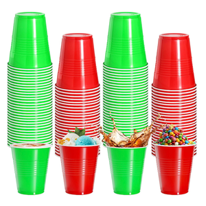 Christmas Plastic Cups