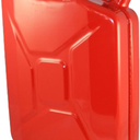 20 Liter (5.2 Gallon) NATO Jerry Can for Gas, Diesel, Kerosense (RED)
