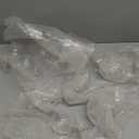 Syhood 24 Pcs Christmas Crystal Glass Ornaments Clear Vintage Acrylic Hanging Ornaments Christmas Drop Icicle Teardrop Ball Decorations for Xmas Tree Winter Party Supplies, 15 Style Assorted Size