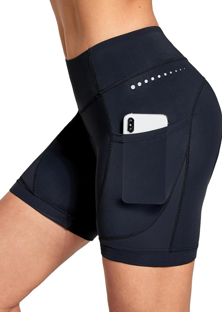 baleaf 4D Padded Bike Shorts Women Cycling Underwear Gel Padding Pockets XL