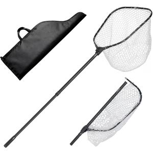 VEVOR Fishing Net, Landing Nets with Telescopic Handle Lightweight and Stronger Fish Gear, Durable and Fish-Friendly, for Kayak, Boat, Bank, Pond