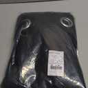 NICETOWN Pitch Black Solid Thermal Insulated Grommet Blackout Curtains/Drapes for Bedroom Window (2 Panels, 42 inches Wide by 63 inches Long, Black)