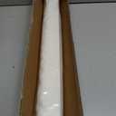 LazBlinds No Drill Roman Shades, Light Filtering, 31.5"W x 48"H, Off White