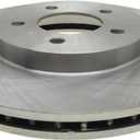ACDelco Silver Front Brake Rotor 18A1707A | GM 19261799 Brake Rotors for Select Ford Escape, Mazda Tribute, Mercury Mariner, and more