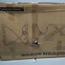A-Premium Power Window Regulator with Motor and Panel Replacement for Jeep Liberty 2008-2012(6 Pin Connector) Front Right Passenger Side