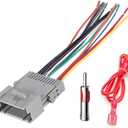 Radio Stereo Wiring Harness for Chevy Silverado GMC Sierra, Chevrolet Suburban Colorado Malibu Corvette Cavalier Blazer Impala, GMC Envoy Savana Canyon Yukon, Buick, Pontiac, Hummer