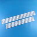 10 Pieces LED Backlight Strips for 55'' TV LB55135 NS-55DF710NA19 LBM550M0501-PJ-4(L) 55UN70006LA