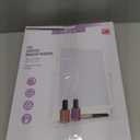 HIEEY Lighted Makeup Mirror, Hollywood Vanity Mirror with Lights, Three Color Lighting Modes, and 5X Magnification Mirror, Smart Touch Control, 360Rotation (17.3in, White, Gift Box)