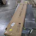 48x84 Inch Glass Sliding Barn Door Slab and 8ft Hardware Kit Included, 5 Frosted Glass, LVL Wood Panel Covered with White Water-Proof Scratch-Proof PVC Surface, Simple DIY Assembly